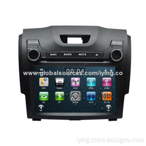 HD 1,080P Video GPS Multimedia Player for S10/Holden/Colorado with Built-in Mic Phonebook Sub-woofer